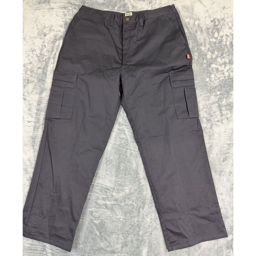 Reed FR Mens Navy Blue Cargo Utility Work Pants Flame Resistant 40X37